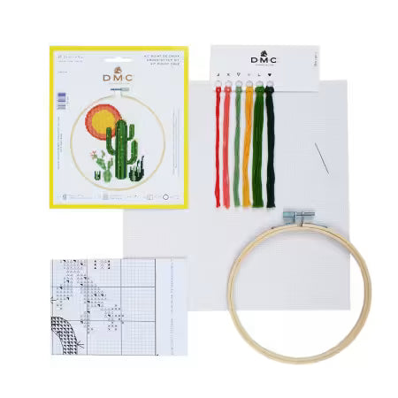 Cactus Cross Stitch by DMC