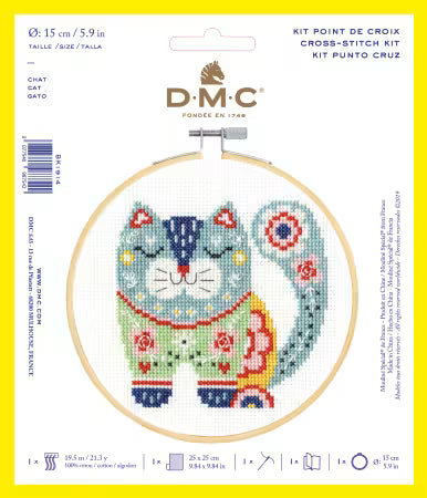 Cat Cross Stitch by DMC