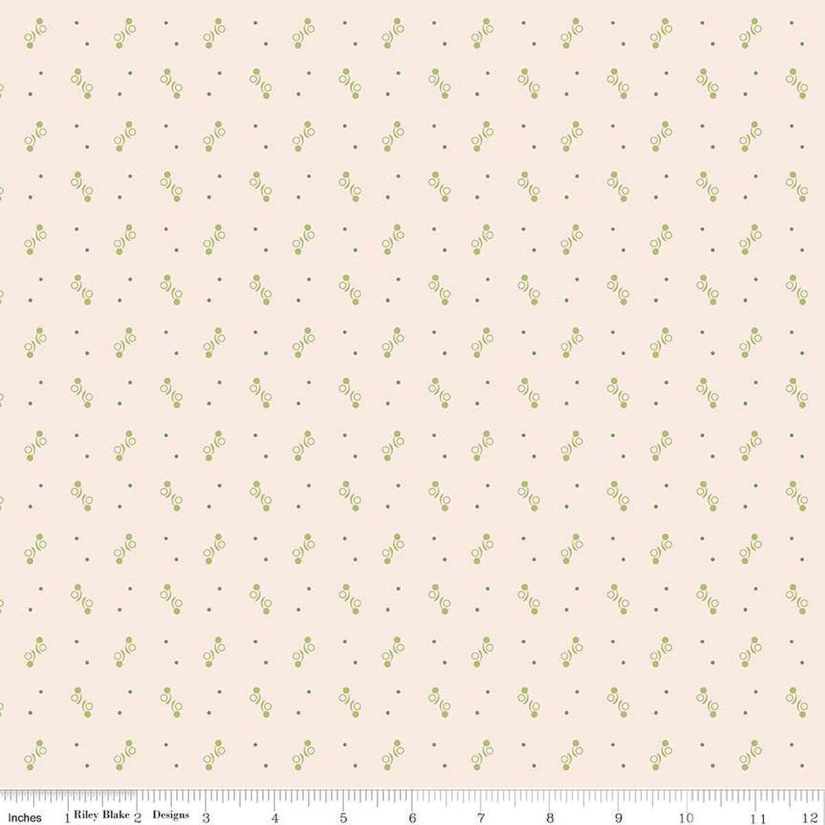 Riley Blake Designs – Gentler Times – Ditty Latte (Sold in ½-yard increments)