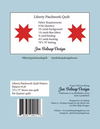 Liberty Patchwork Quilt Pattern
