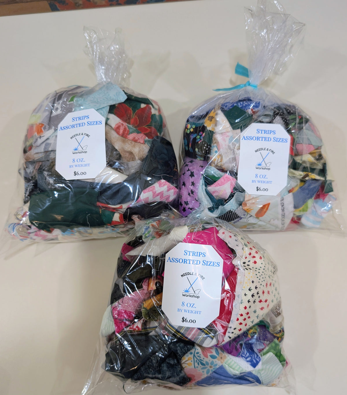 Fabric Scrap Bags