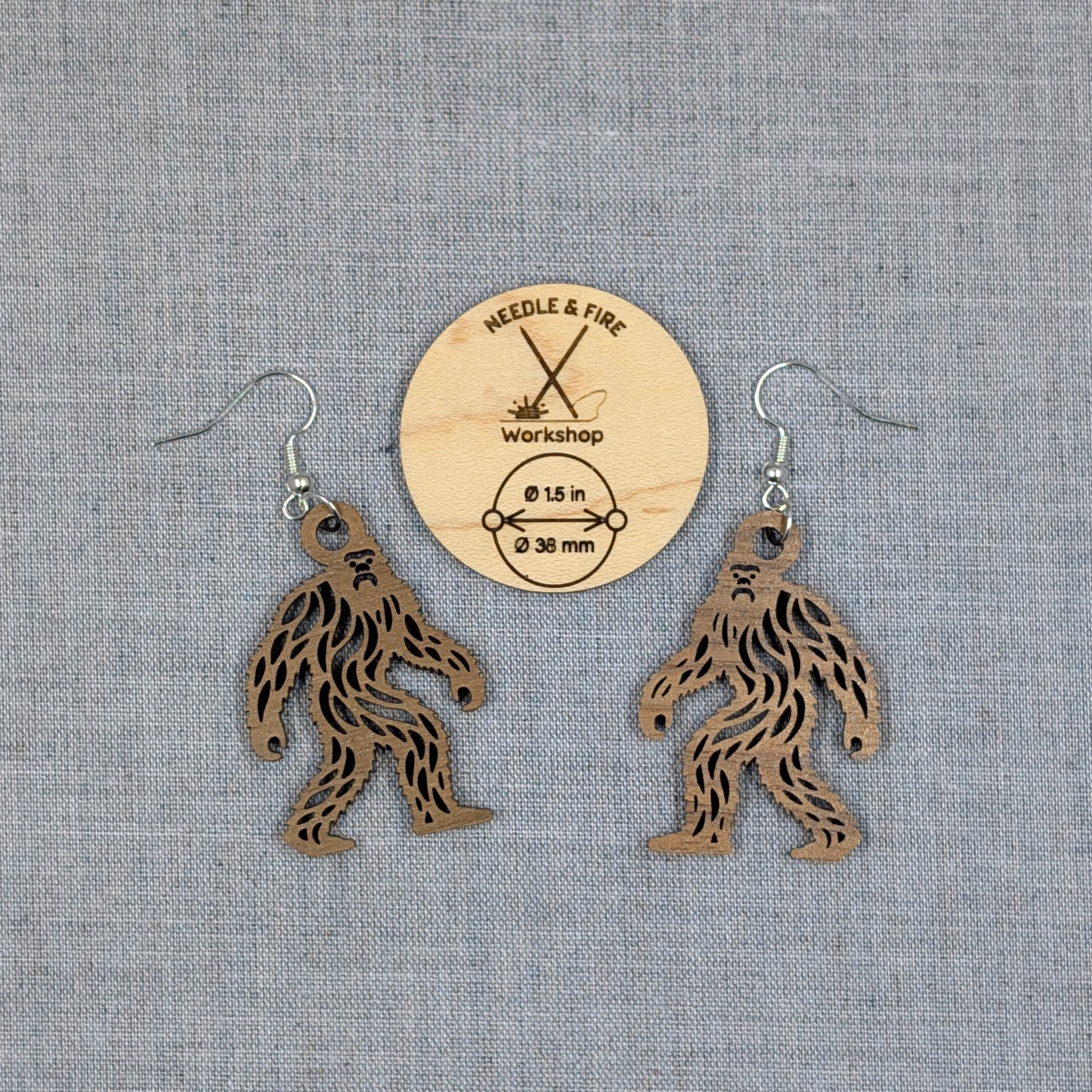 Bigfoot Earrings