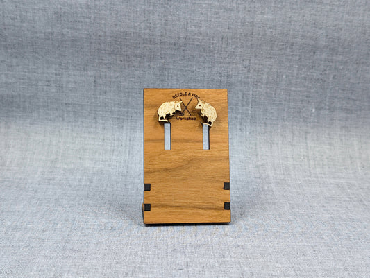 Opossum Stud Earrings