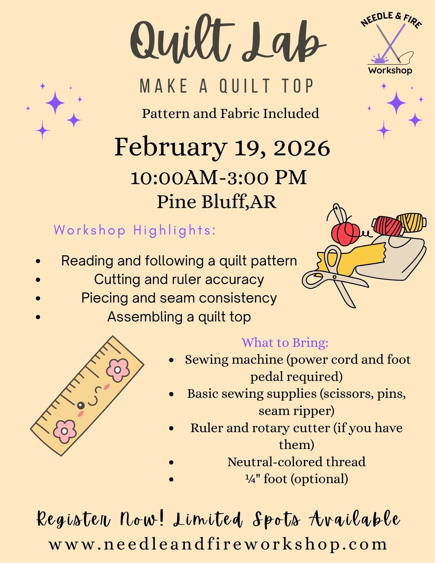 Quilt Lab: Make a Quilt Top