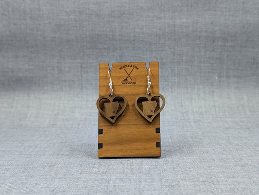 Arkansas Earrings-Lincoln County
