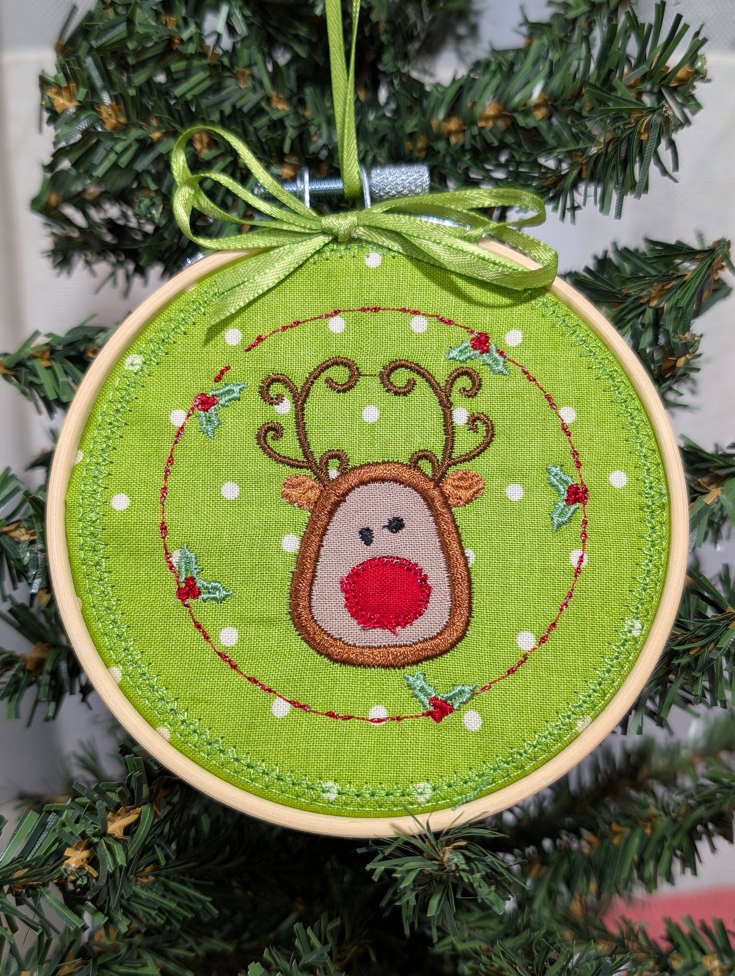 Christmas Sayings Ornaments – Fabric Will Vary