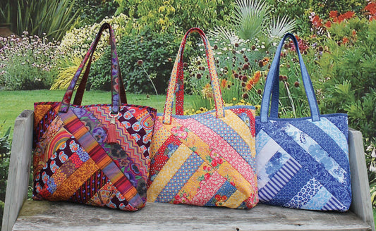 Quilt as You Go Tote-Alexandra