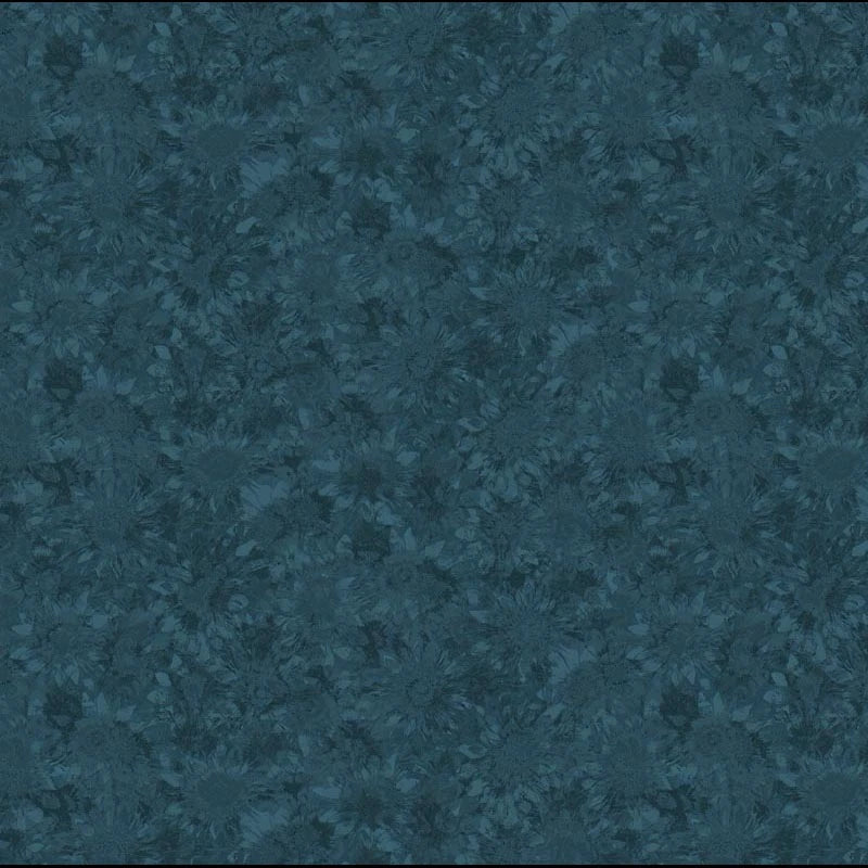 Benartex – Sunshine Garden – Tonal Daisies - Blue (Sold in ½-yard increments)