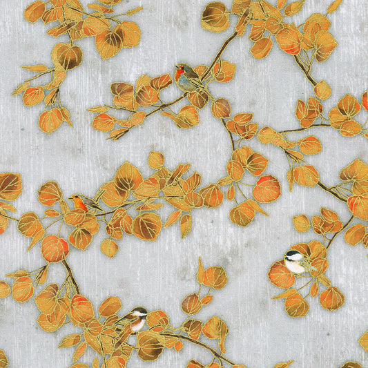 Robert Kaufman – Warm Welcome – Pewter (Sold in ½-yard increments)