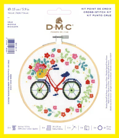 Bicycle Cross Stitch by DMC