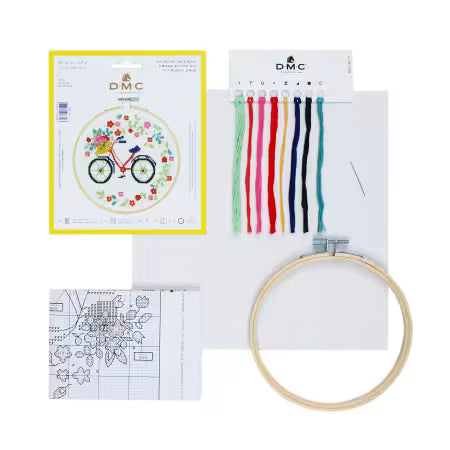 Bicycle Cross Stitch by DMC