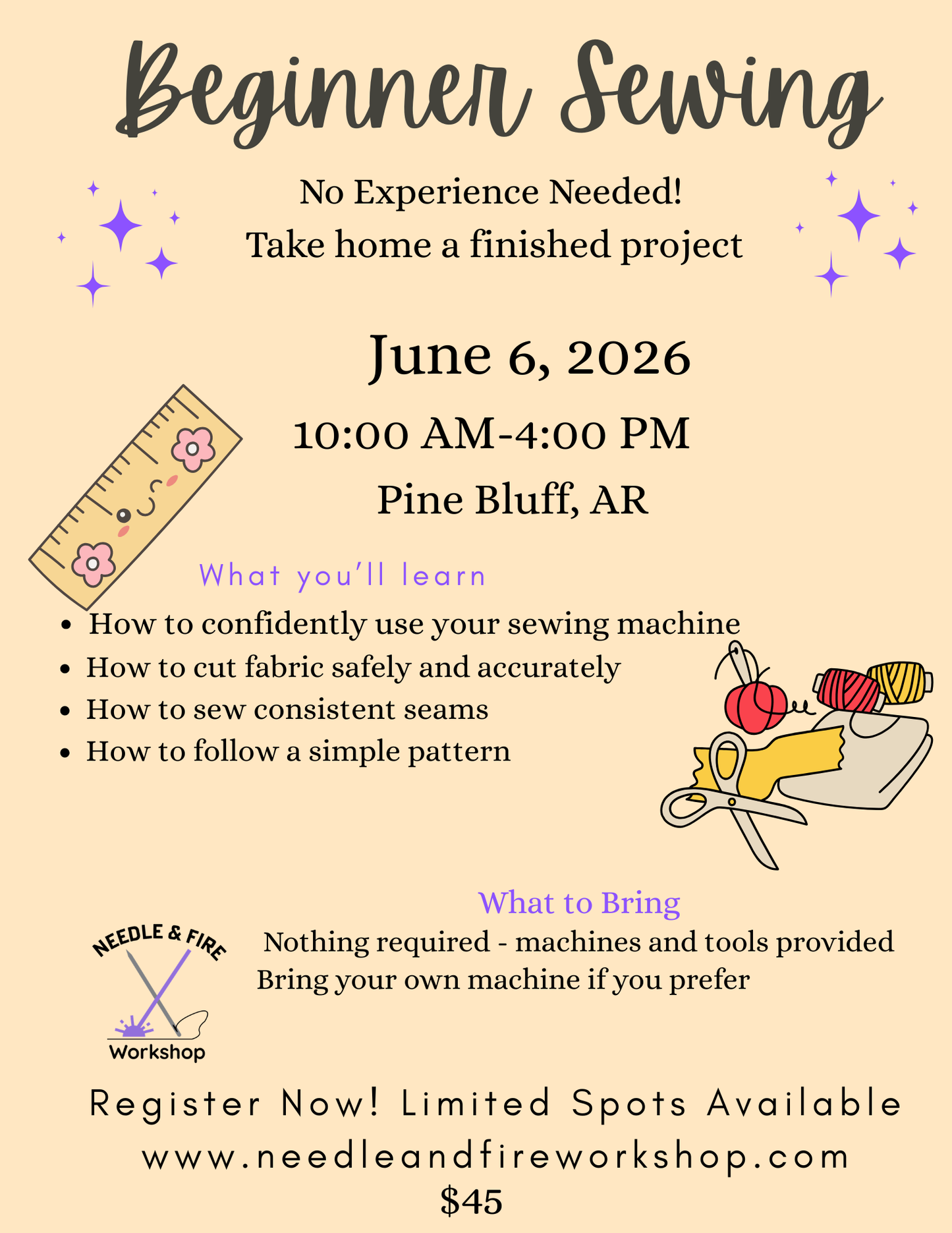 Beginner Sewing