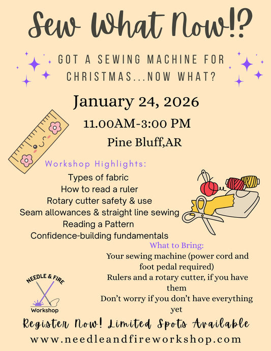 Sew What Now? Workshop