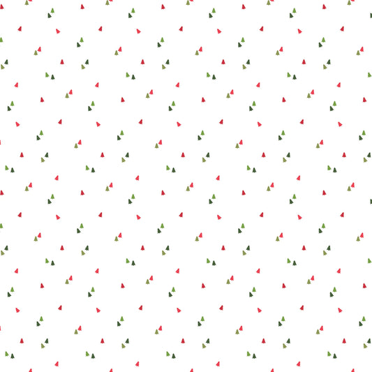 P & B Textiles – Christmas Miniatures 3 – Tangled Lights (Sold in ½-yard increments)