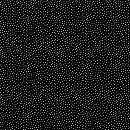 Michael Miller – Garden Pindot – Black (Sold in ½-yard increments)