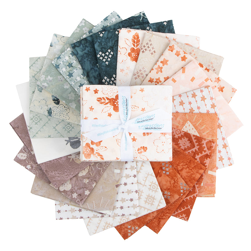 Batiks Boho Batiks Fat Quarter Bundle 21 Pcs.