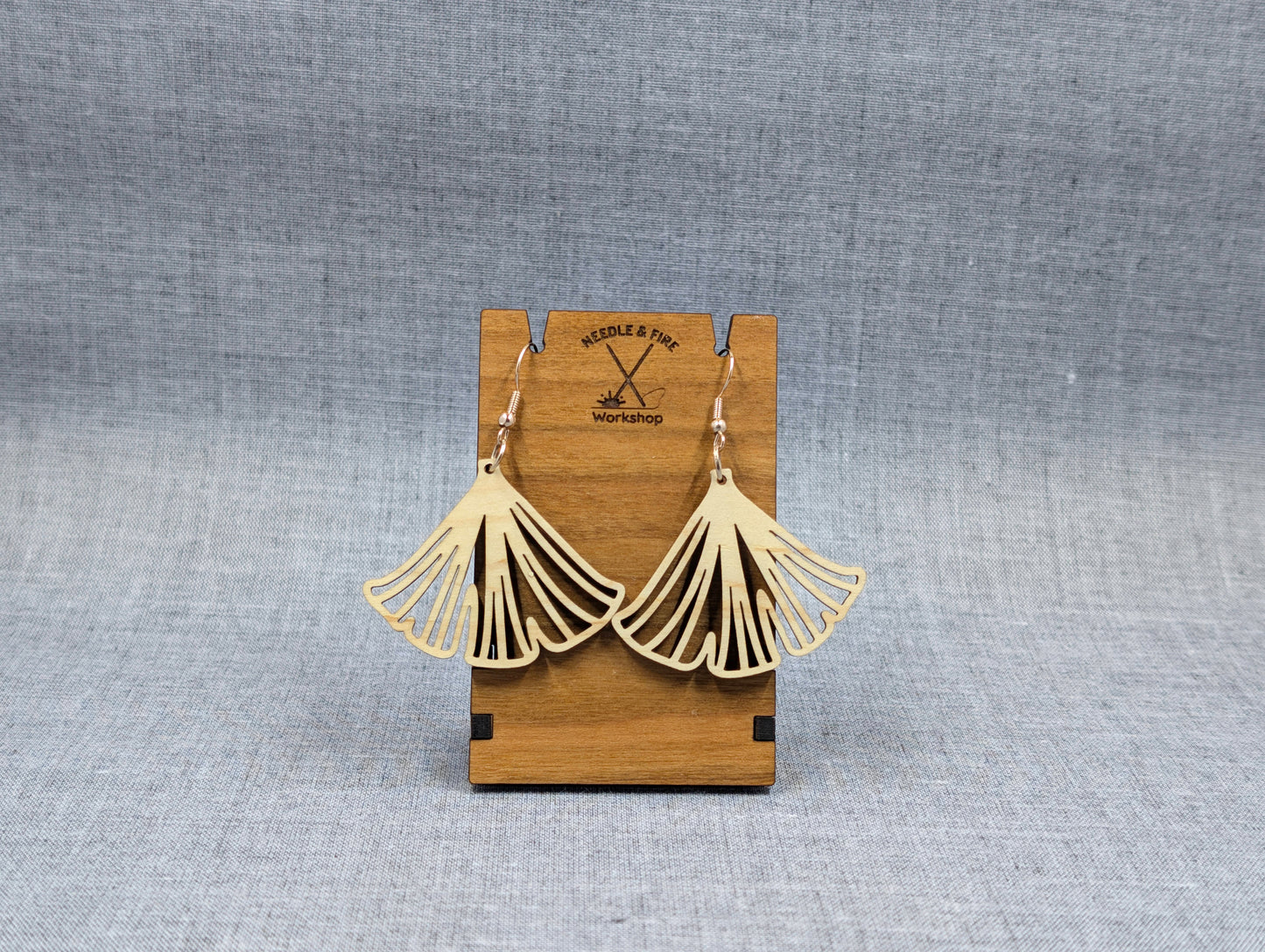 Ginko Biloba Leaves Earrings