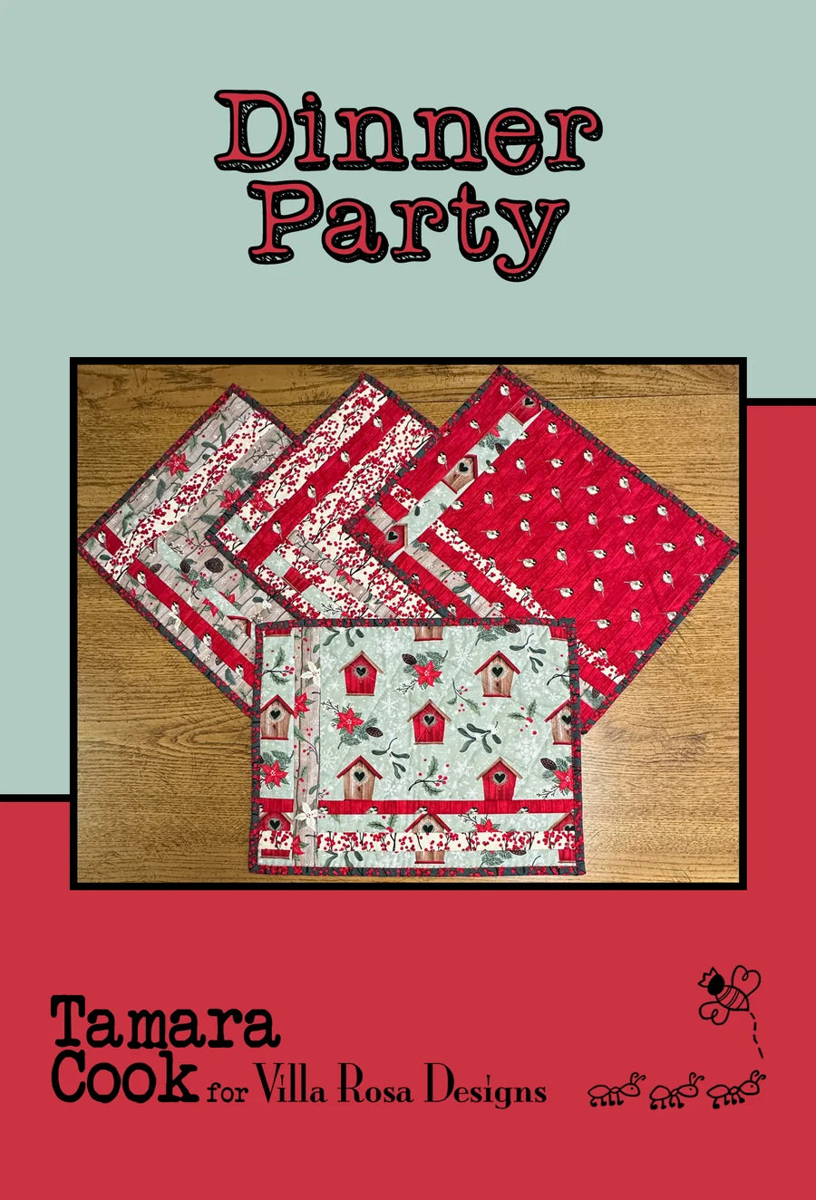 12 Quilts of Christmas Villa Rosa Designs