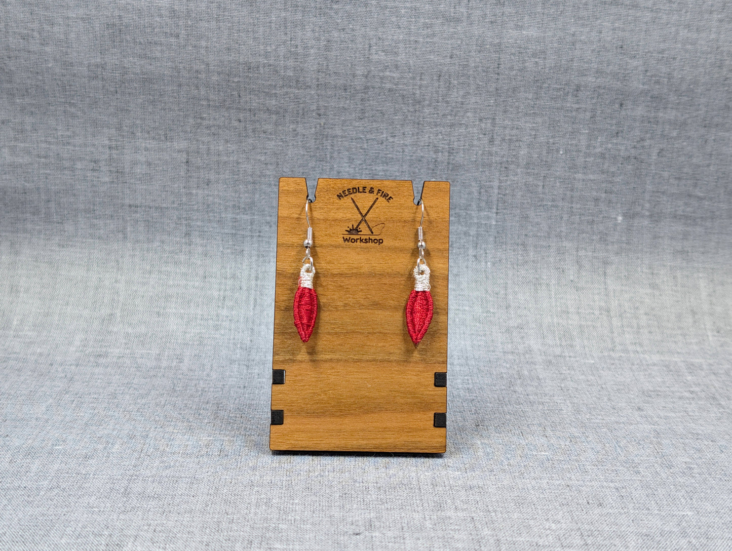 Christmas Light Earrings