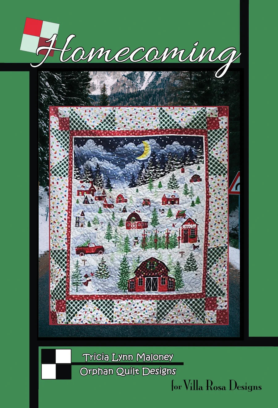 12 Quilts of Christmas Villa Rosa Designs