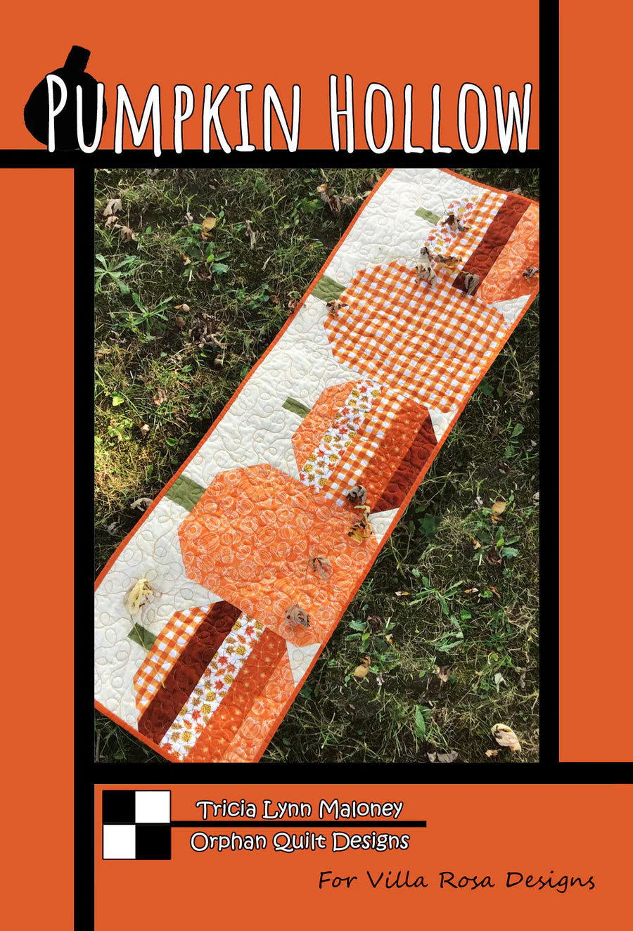 Pumpkin Hollow Table Runner Patternby Villa Rosa Designs