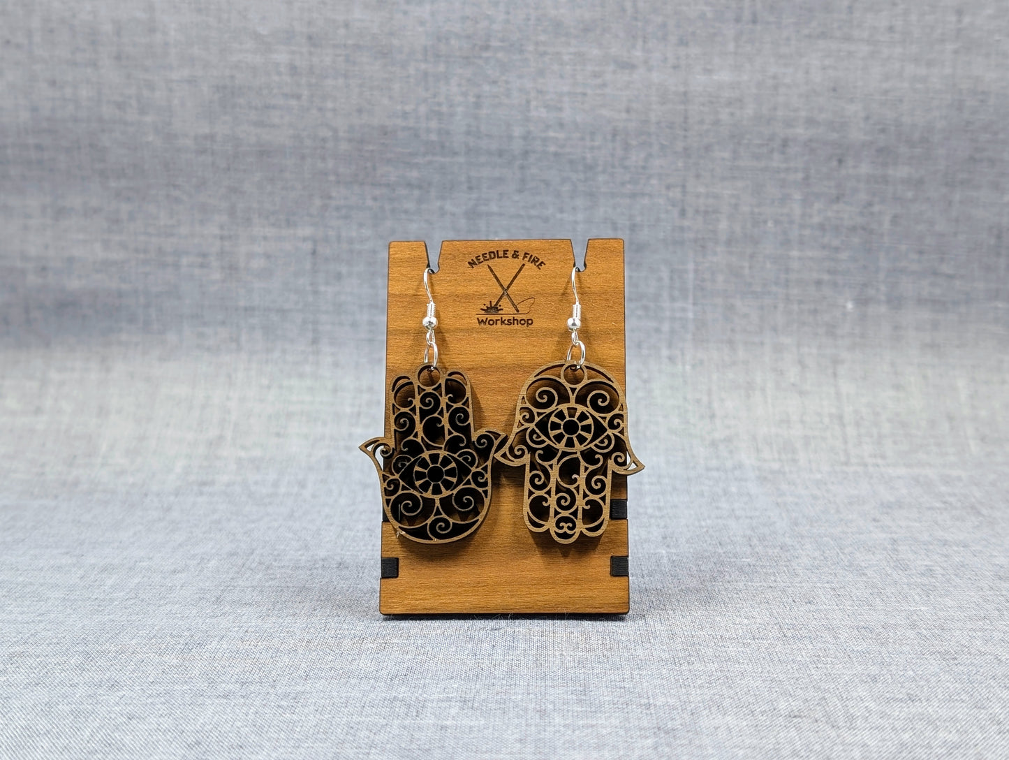 Hamsa Earrings