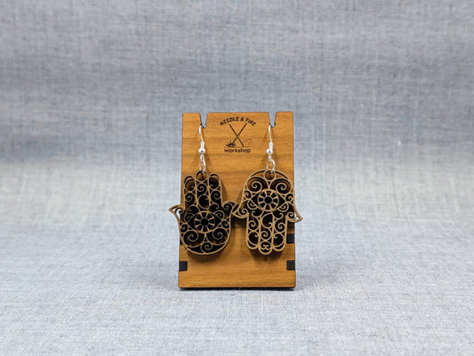 Hamsa Earrings