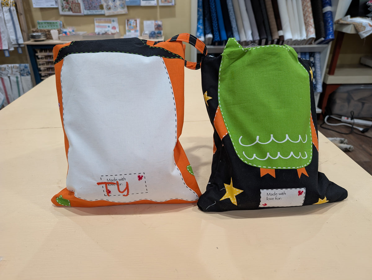 Owl & Ghost Trick or Treat Bag Workshop