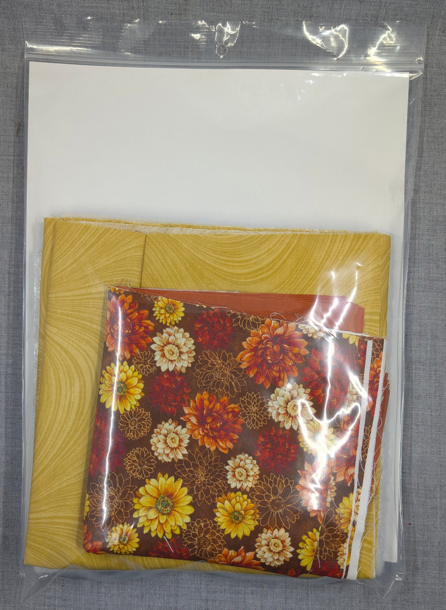 Snail Trail Foundation Paper Piecing Potholder Kit