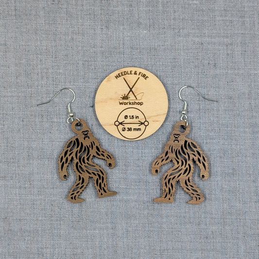 Bigfoot Earrings