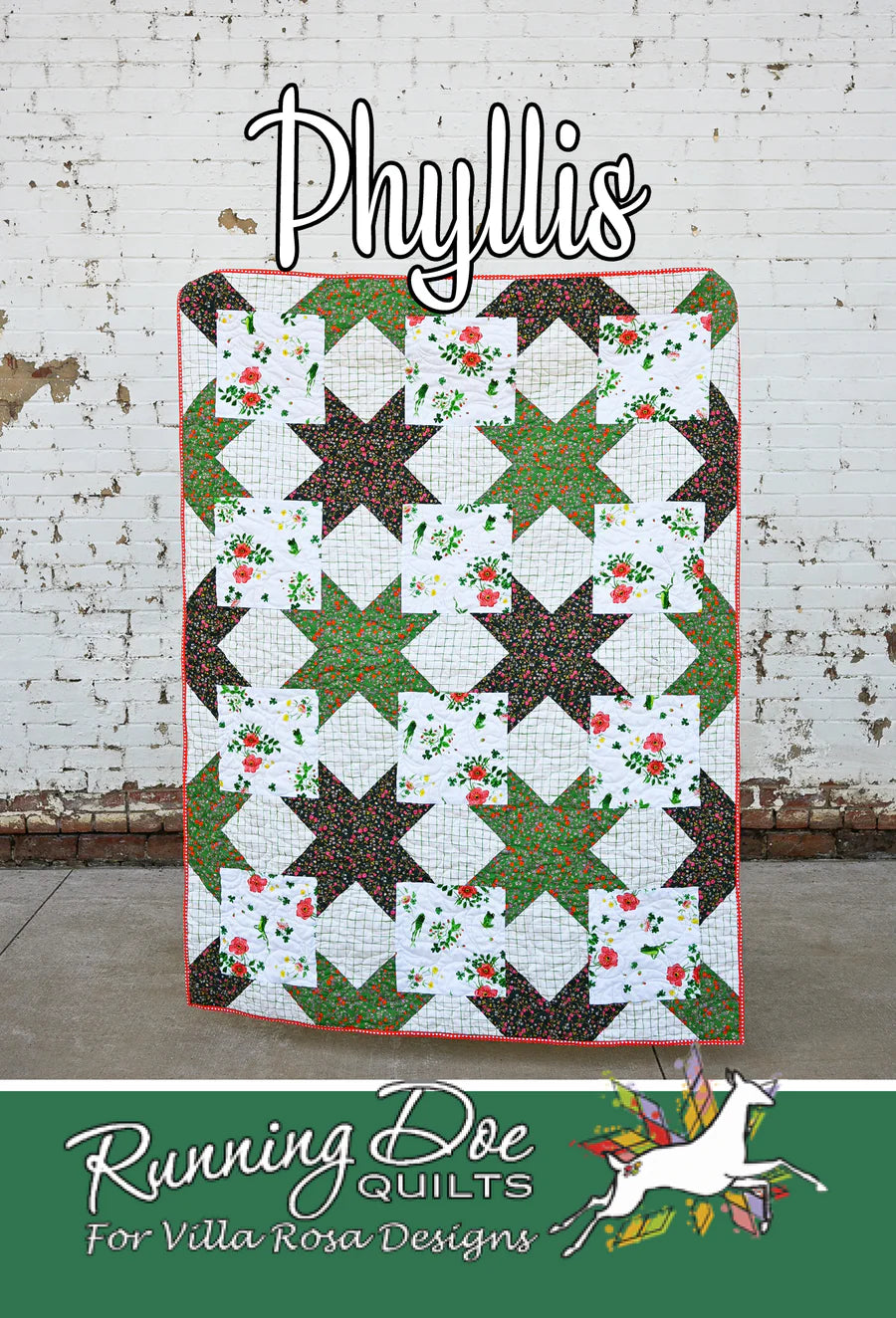 Phyllis Quilt Pattern by Villa Rosa Designs