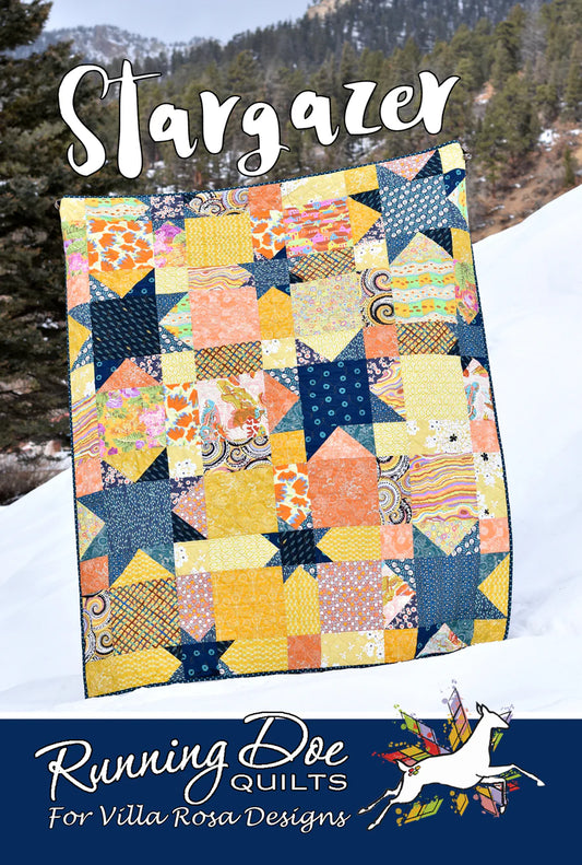 Stargazer Quilt Pattern by Villa Rosa Designs