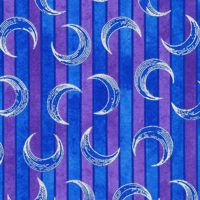 Robert Kaufman – Mystic Moon – Iris (Sold in ½-yard increments)