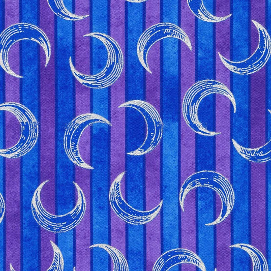 Robert Kaufman – Mystic Moon – Iris (Sold in ½-yard increments)