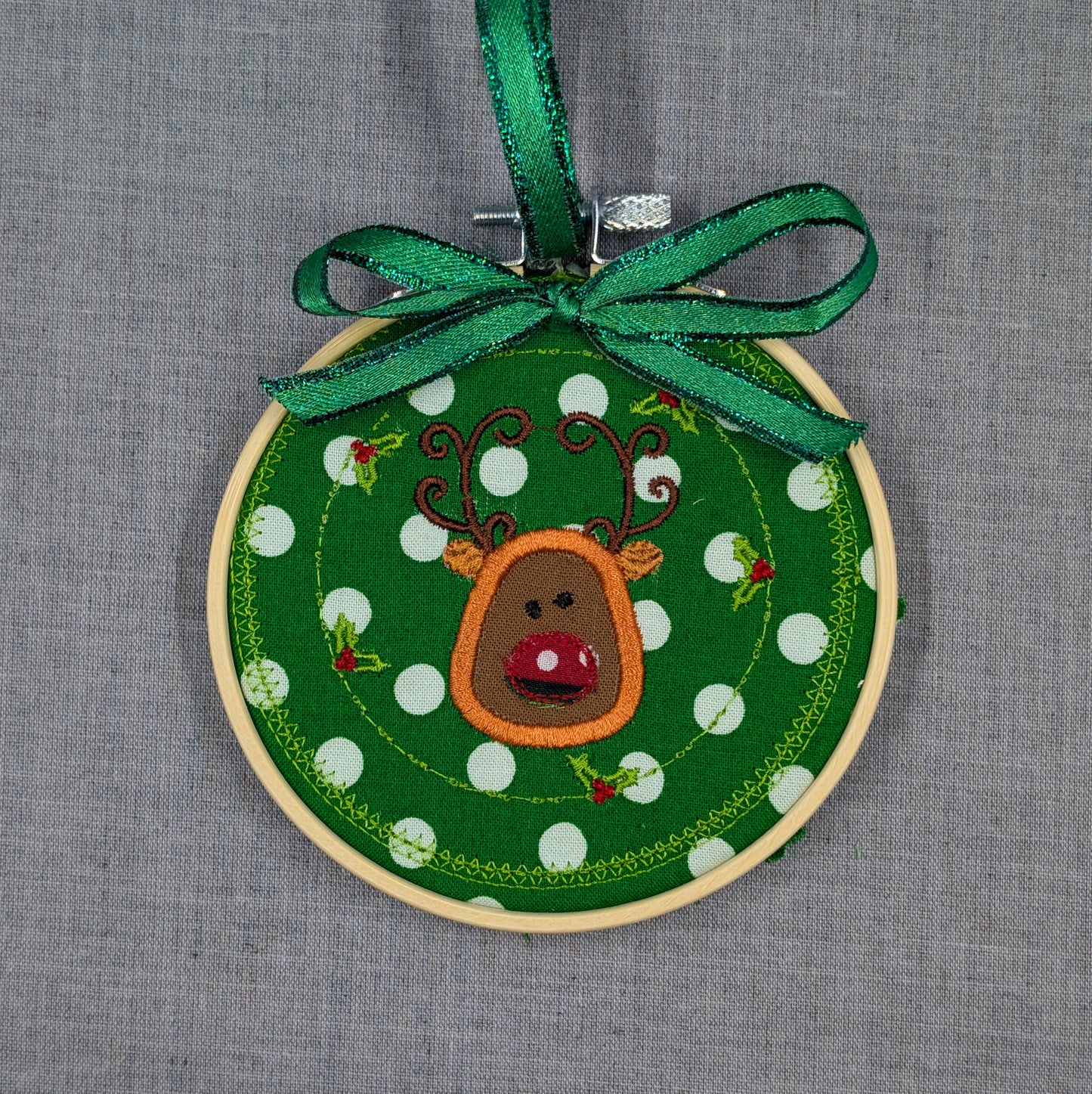 Christmas Sayings Ornaments – Fabric Will Vary