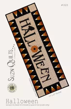 Halloween Table Runner by Suzn Quilts