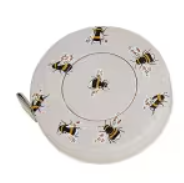 Retractable Tape Measure – Bee, Bird & Floral Woodblock