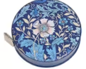 Retractable Tape Measure – Bee, Bird & Floral Woodblock