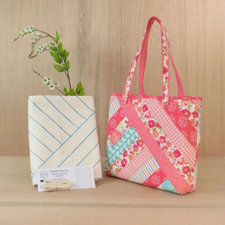 Quilt as You Go Tote-Alexandra
